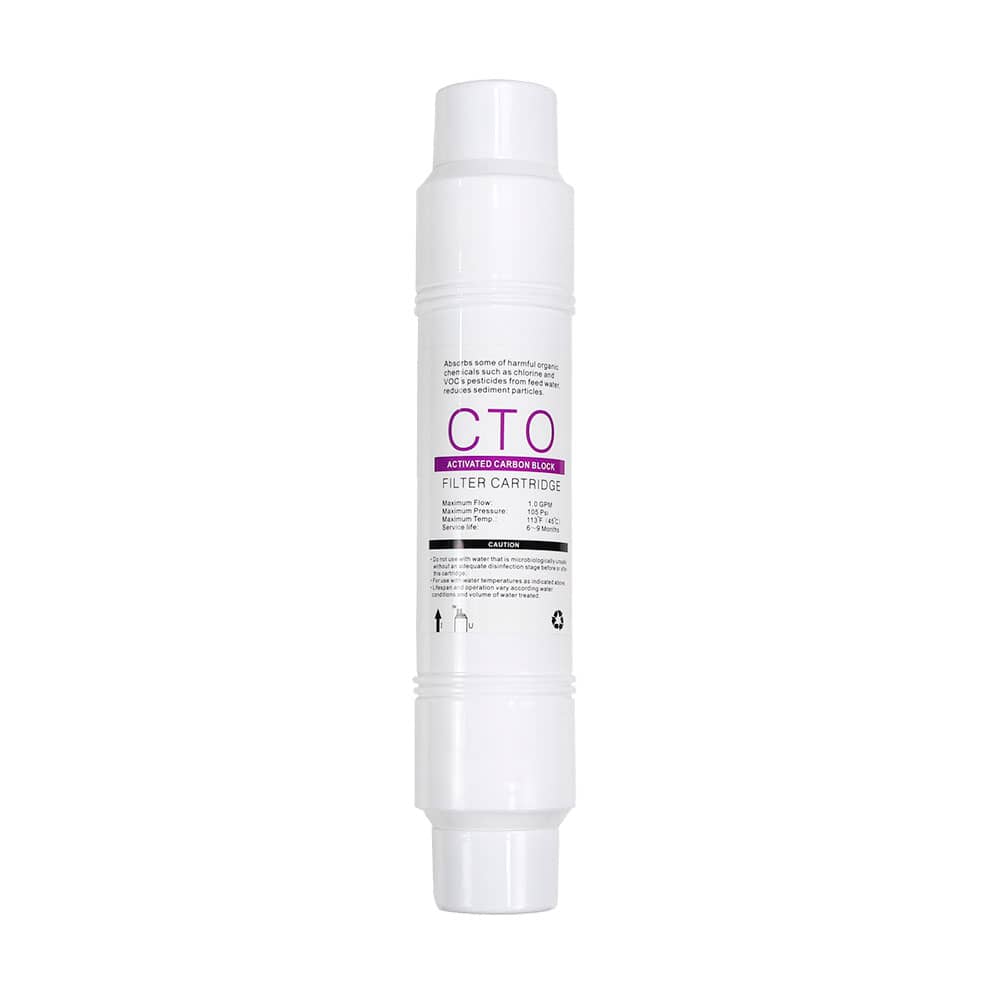 Filtro carbon activado en linea 5 micras 2.5 x 13